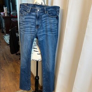 Abercrombie & Fitch Men's Kennan Straight Stretch Jeans 34x33 NWOT